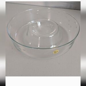 Vintage Crystal Bowl Serveware Entertaining Gift Party Kitchen
